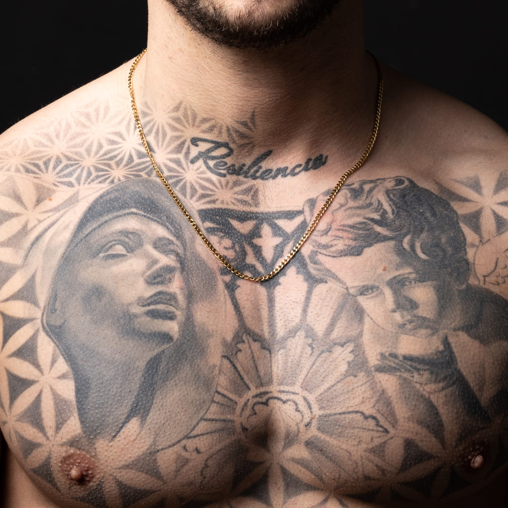 Cadena Diavlo Cuban Gold 4 Mm