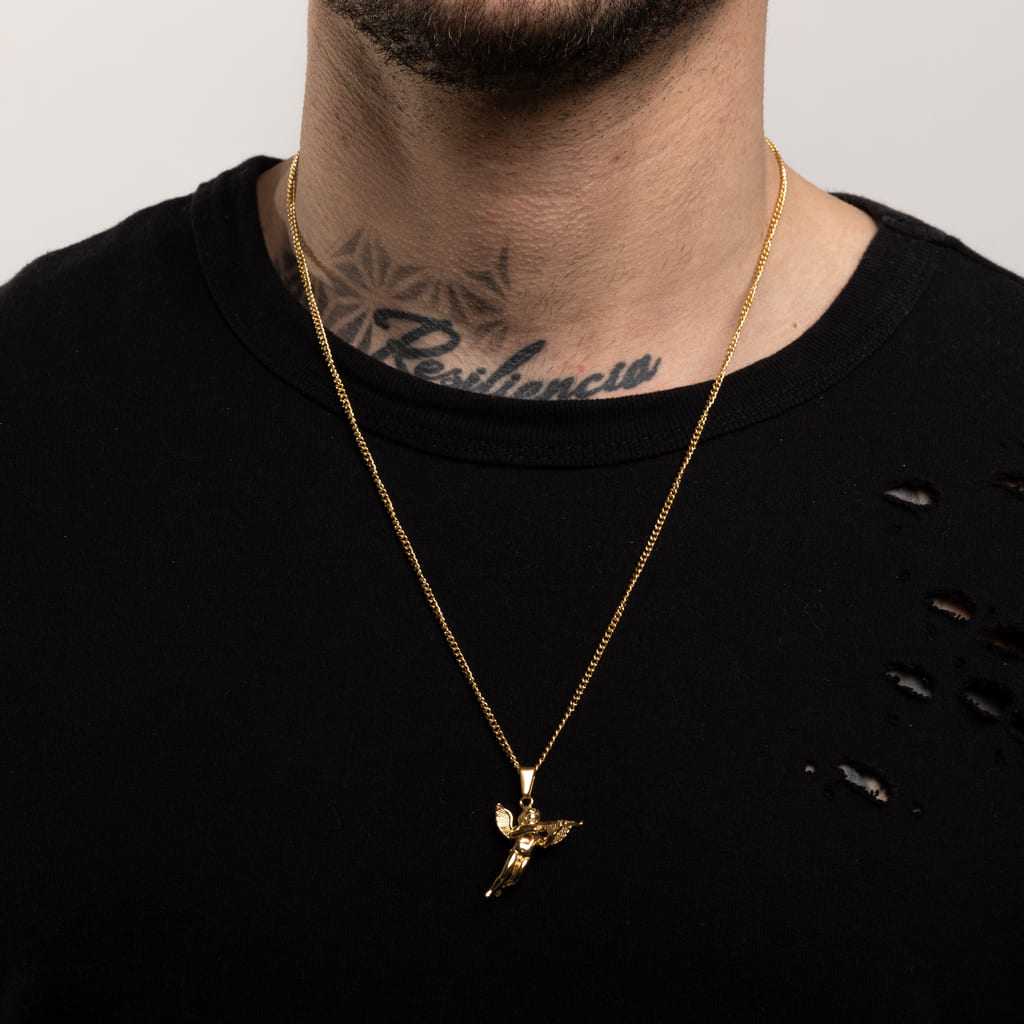 Colgante Diavlo Cupido Ak Gold