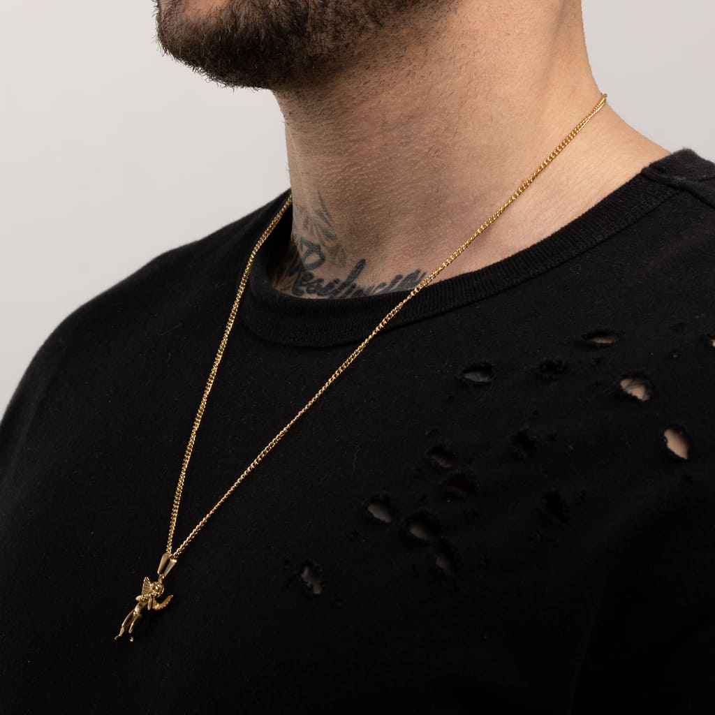 Colgante Diavlo Cupido Ak Gold