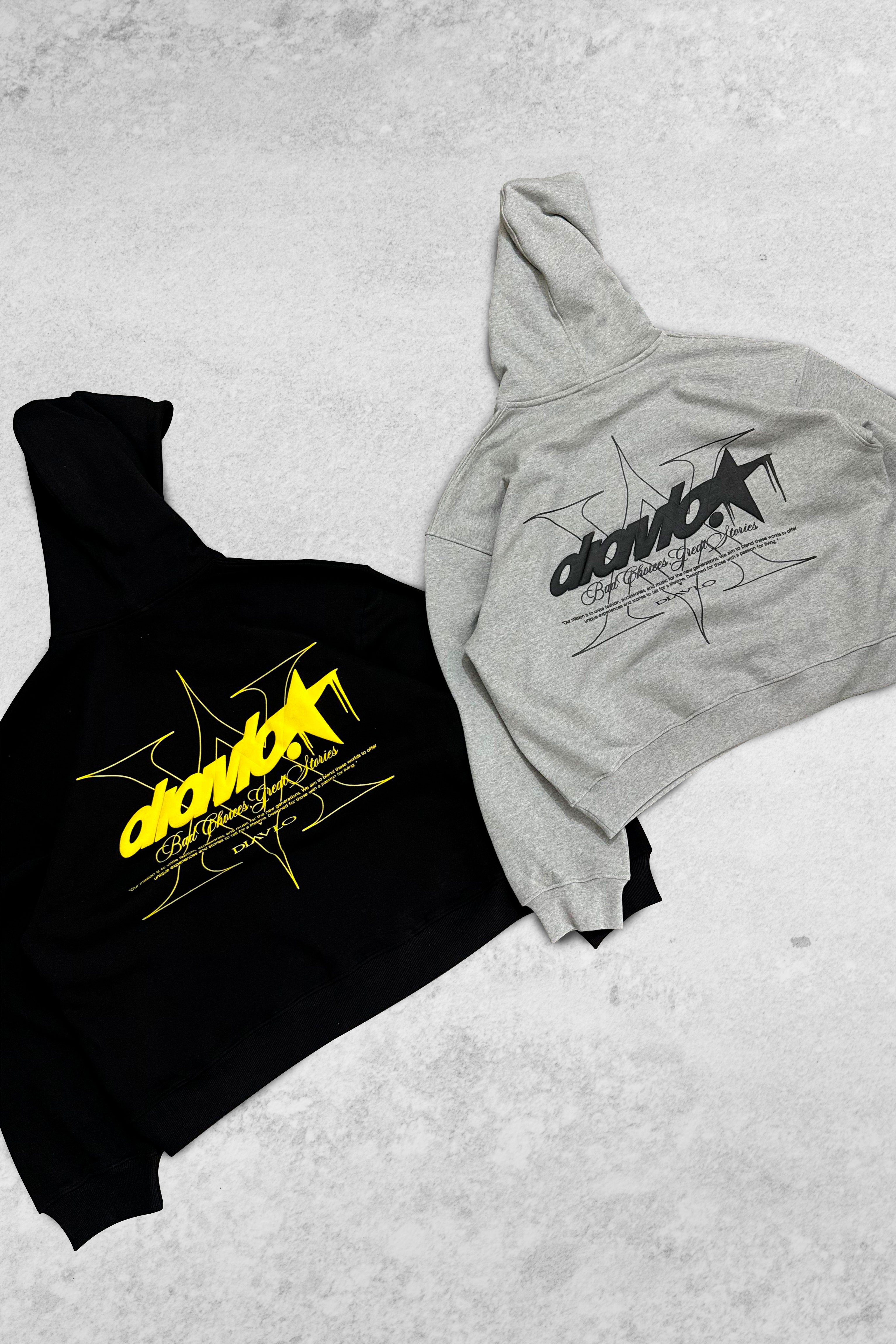 Sudadera Bad Choices Great Stories - Diavlo (GREY)