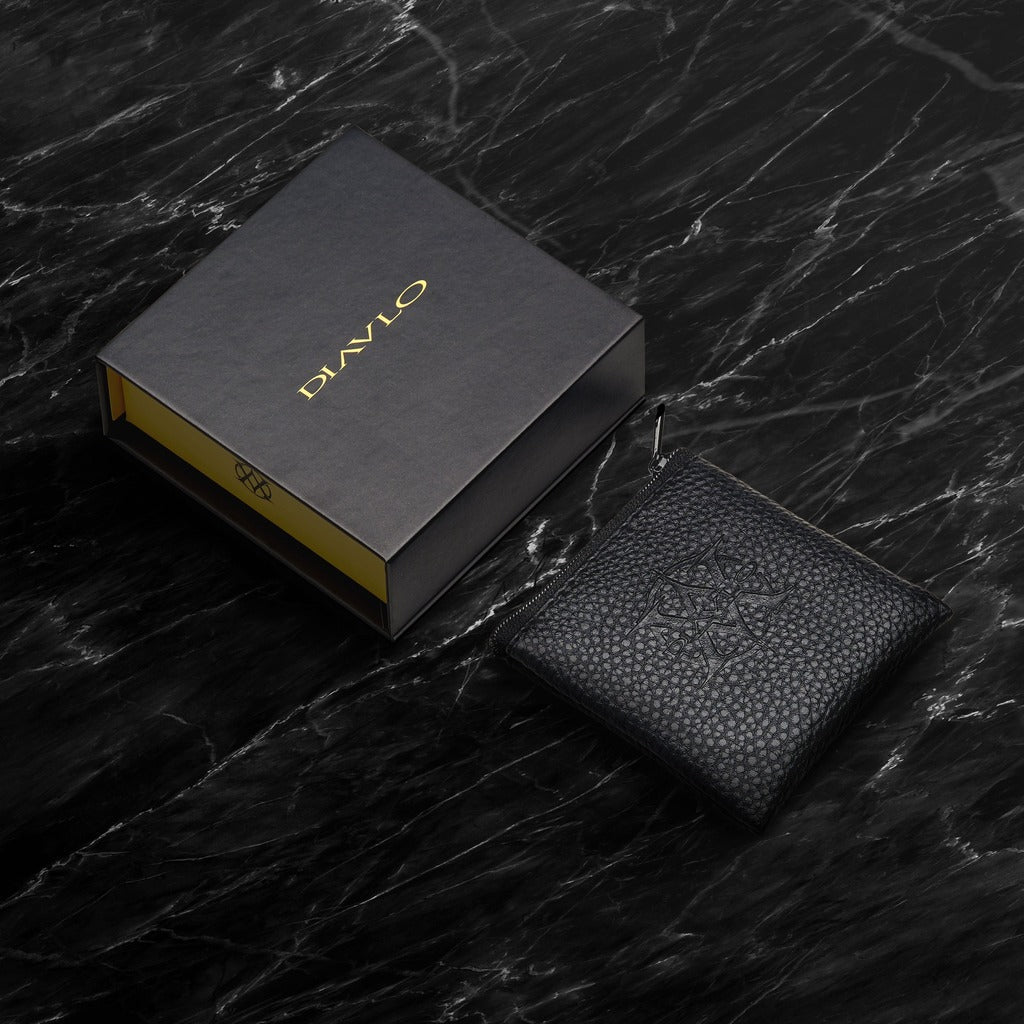 Conjunto Cadena 4 mm & Pulsera 8 mm Diavlo Cuban Oro Blanco 18K