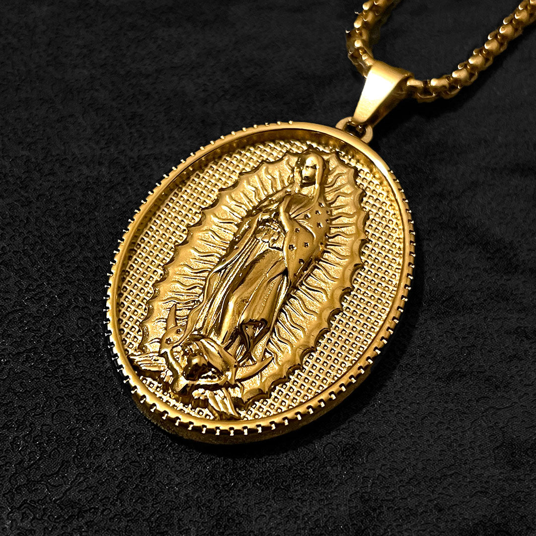 Colgante Diavlo Virgen de Guadalupe