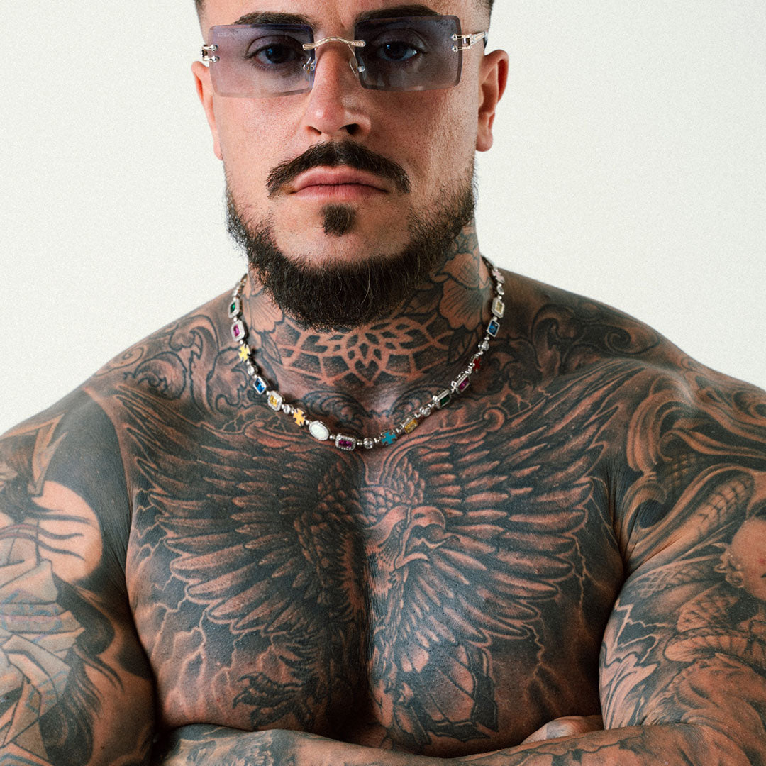 Cadena Multi Gemstone Premium