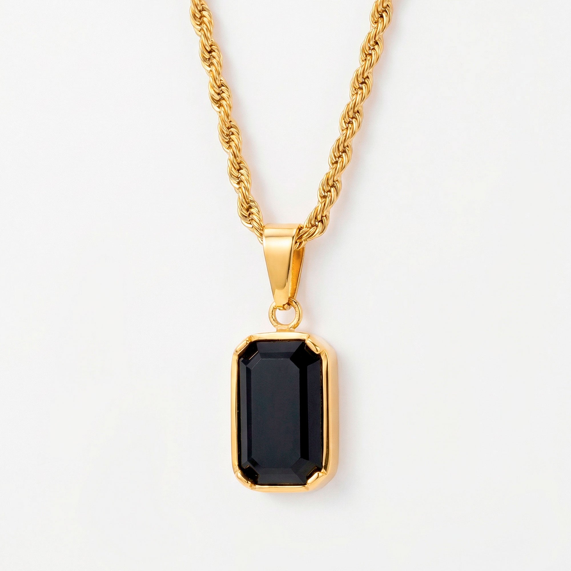 Colgante Diavlo Onyx Oro