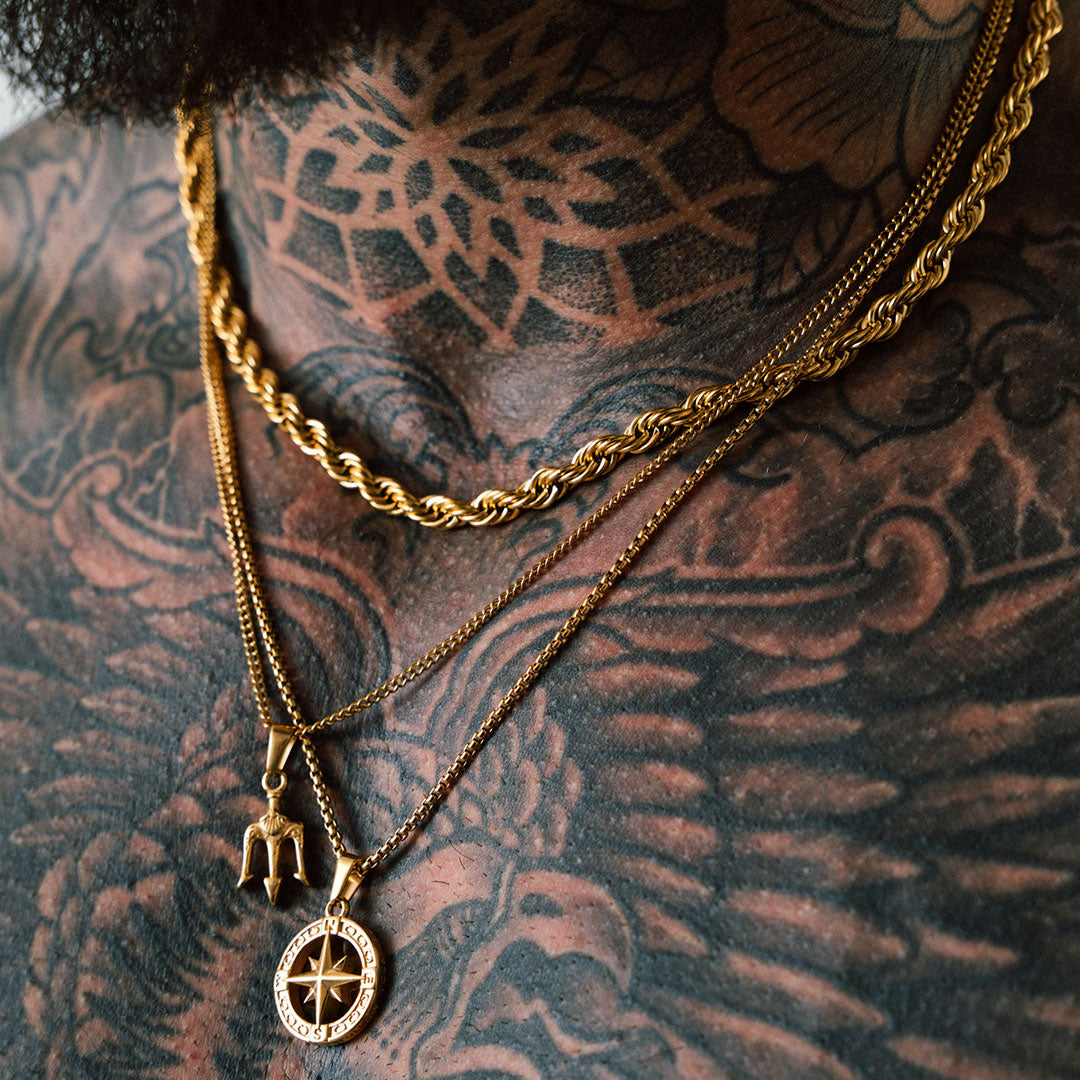 Colgante Diavlo Poseidon Oro