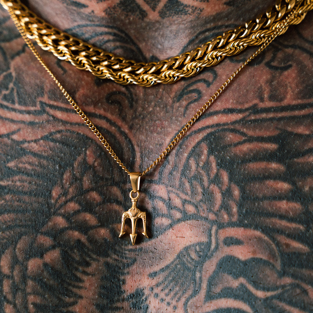 Colgante Diavlo Poseidon Oro