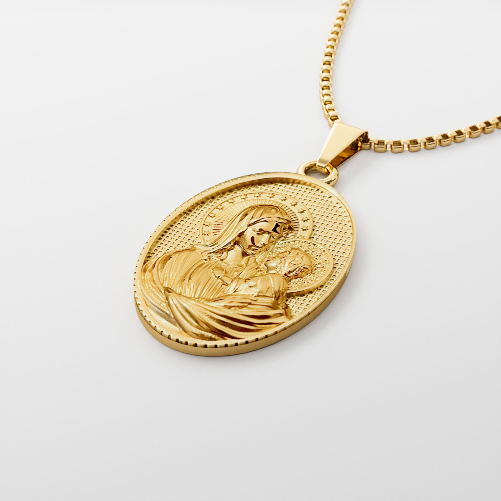 Diavlo Compass Gold Pendant
