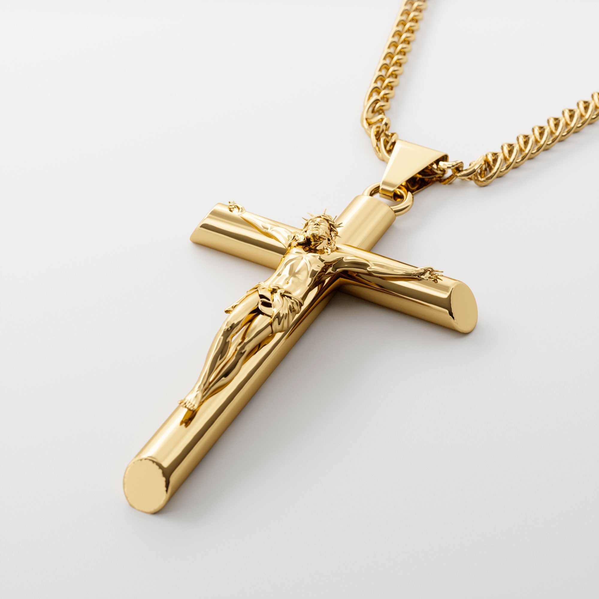 Colgante Diavlo Cruz Gold