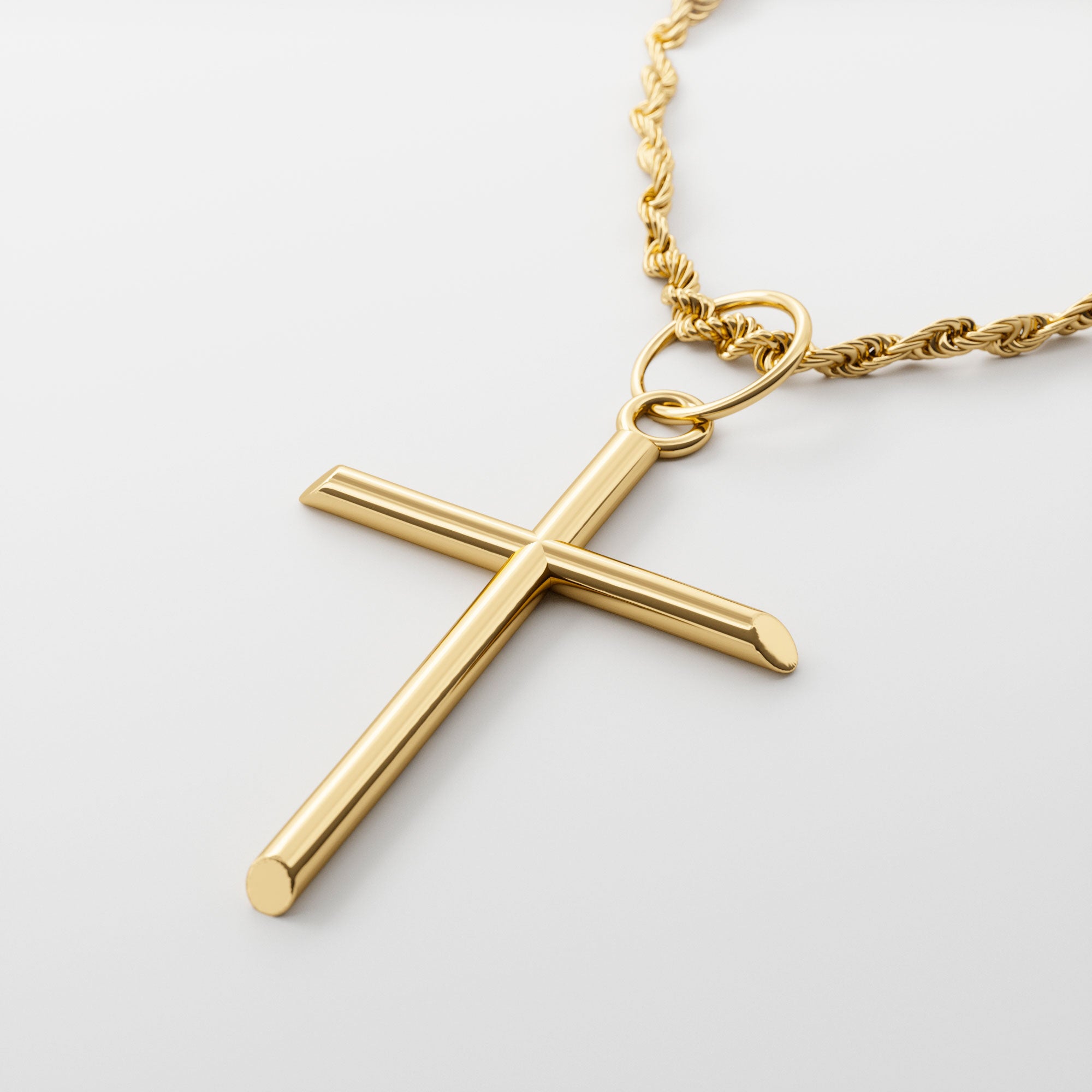 Colgante Diavlo Cross Oro 18K