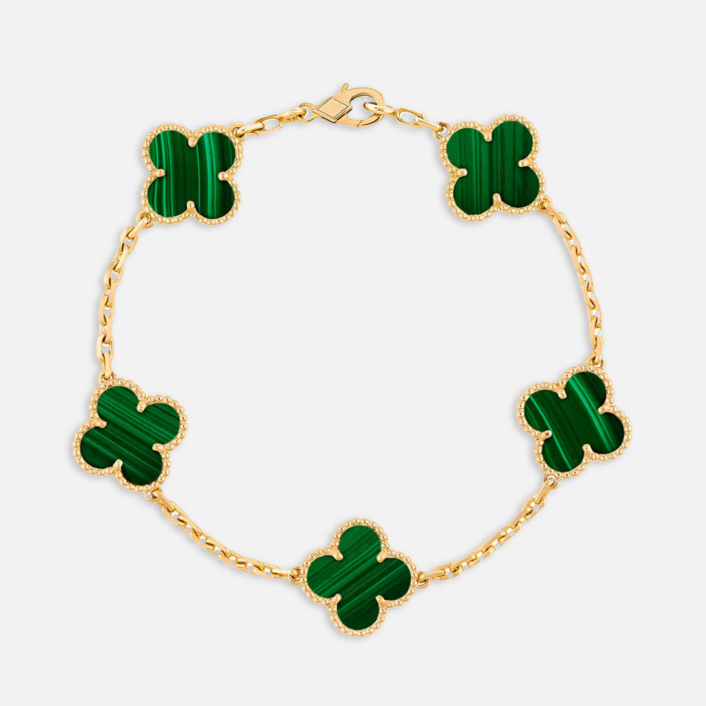 Pulsera Diavlo Trébol - Green