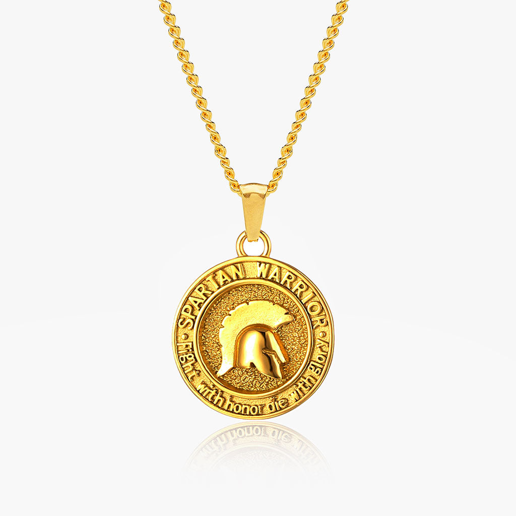 Diavlo Compass Gold Pendant