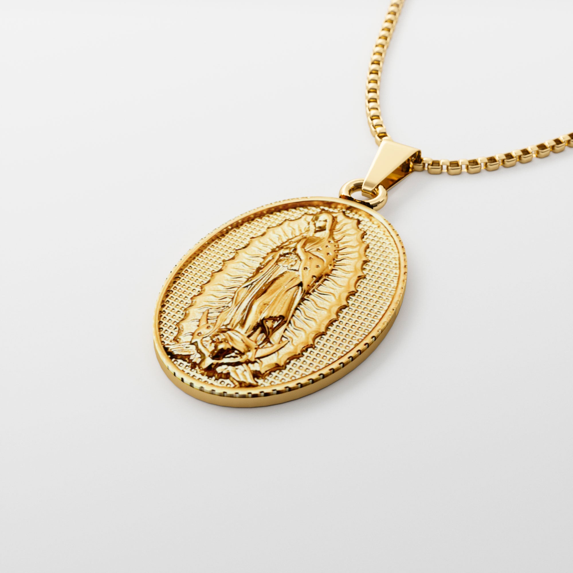 Colgante Diavlo Virgen de Guadalupe